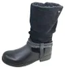 Lurchi Lia : Bottes noires à fermeture éclair pour filles, Voir les images du produit 3