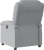 vidaXL Relaxsessel, hellgrauer Stoff Produktbild-Vorschau 3