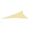 vidaXL Sonnensegel 160 g/m² Beige 3x4x5 m HDPE Produktbild-Vorschau 9