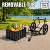 Rimorchio da carico SAMAX / rimorchio per biciclette da 60 Anteprima dell’immagine prodotto 2