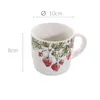 Keramikbecher mit Erdbeermuster STRAWBERRY, 450 ml Produktbild-Vorschau 9