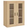 The Living Store Wandschrank Sonoma-Eiche 69,5x34x90 cm Produktbild-Vorschau 2