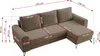 Ecksofa L-form, Bettsofa mit Schlaffunktion, zwei Produktbild-Vorschau 6