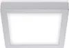 Lampada da soffitto a LED 4000K 16,5 W quadrata cromata Anteprima dell’immagine prodotto 1