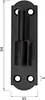Plattenhaken 10 mm Kloben Aufschraubkloben Torkloben Produktbild-Vorschau 3