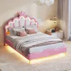 Letto per bambini INONEFT, imbottito, 140x200 cm, letto per Anteprima dell’immagine prodotto 8