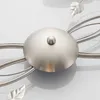 Lindby Deckenlampe Yannie, 6-flg., 106 cm, nickel/weiß, Produktbild-Vorschau 6