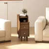 COSTWAY Table de nuit étroite, Table d'appoint avec plateau Voir les images du produit 8