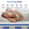 Boxspringmatratze 140x200x26cm, 7-Zonen, mit Memory-Schaum Produktbild-Vorschau 4