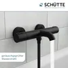LOS ANGELES Thermostat Wannenfüllarmatur, Schwarz matt Produktbild-Vorschau 7
