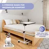 Beistelltisch Verstellbarer mit Rollen Klappbar Mobiclinic Produktbild-Vorschau 5