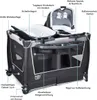 COSTWAY 4 in 1 klappbares Reisebett & Wickeltisch & Produktbild-Vorschau 3