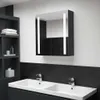 vidaXL LED zrcadlová skříňka do koupelny 62x14x60 cm Náhled obrázku produktu 2