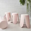 sweeek - 4er Set stapelbare Hocker, strukturierter Produktbild-Vorschau 5