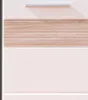 Close-up view of a furniture piece with light pink and wood-like textures. Produktbild-Vorschau