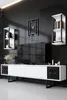 Skye Decor, Black Line - White, Black, TV-Schränke, Weiß, Produktbild-Vorschau 1