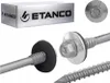 A product shot of screws with a box and close-ups. Produktbild-Vorschau