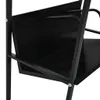 VidaXL 288230, Czarny, Stal, Drewno, 15 kg, 30 kg, 520 mm Podgląd zdjęcia produktu 6