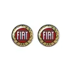 Aufkleber Fiat 3D Offizielles Logo Rot Vintage, 12 mm, 2 Produktbild-Vorschau 1
