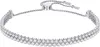 A close-up studio shot of a diamond tennis bracelet. Produktbild-Vorschau