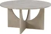 Couchtisch 'Rindal' rund 80 x 42 cm Betonoptik, hell Produktbild-Vorschau 3