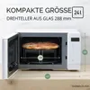 Panasonic NN-K35NW, Arbeitsplatte, Solo-Mikrowelle, 24 l, Produktbild-Vorschau 3