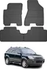 2004-2009 Hyundai Tucson tappetini in gomma nera 4 pz Anteprima dell’immagine prodotto 1