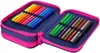 An open pencil case filled with colorful markers. Anteprima dell’immagine prodotto