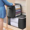4 ks velkých úložných tašek o objemu 90 l, skládací úložné Náhled obrázku produktu 8