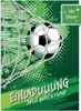 Häfft Einladungskarten A6 12er Set / Fußball Produktbild-Vorschau 1