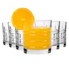 6x Brit 325ml Whisky-Gläser - Glas Altmodisch Scotch Produktbild-Vorschau 1