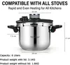 Schnellkochtopf Induktion - 6 Liter / Ø 22 cm Swiss Haus Produktbild-Vorschau 2