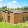 Domek narzędziowy metalowy Outsunny 26,2 m³, 340 x 386 x Podgląd zdjęcia produktu 1