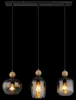 Globo Lighting|Hängeleuchte Metall schwarz matt, 3x E27 Produktbild-Vorschau 5