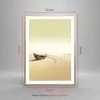 Gerahmtes Poster - Rahmen in heller Eiche - £ódŸ Wrack Meer Produktbild-Vorschau 5
