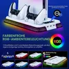 Support vertical pour PS5 avec ventilateur et station de Voir les images du produit 5