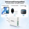 65W USB-C GaN Ladegerät – 6-Port Schnellladeadapter (3x Produktbild-Vorschau 4