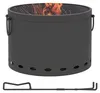 Outsunny Feuerstelle Ø38cm Rauchfrei Holzfeuerschale mit Produktbild-Vorschau 1