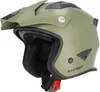 Casco Jet ACERBIS Jet Aria 22.06 Verde militare opaco Anteprima dell’immagine prodotto 1