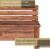 STOLMAK Cassapanca Da Giardino In Legno Di Pino Massello Anteprima dell’immagine prodotto 8
