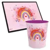 ITENGA Kinder Papierkorb Schreibtischunterlage Set - ca. 11 Produktbild-Vorschau 1