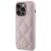 Guess Quilted Metal Logo-Hülle für iPhone 15 Pro Max  Rosa Produktbild-Vorschau 2