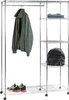 Porte-vêtements à roulettes HAKU chromé - métal, L/H/P : Voir les images du produit 5