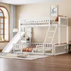 Kinderbett mit Rutsche, Regalen und Schutzgeländer, EN747-, Produktbild-Vorschau 6