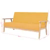 VidaXL 244659, Żółty, Poliester, 1580 mm, 670 mm, 735 mm, Podgląd zdjęcia produktu 6