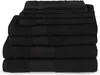 Good Morning Badgoedset 100% katoen - black - 8 delig Productafbeelding-voorbeeld 1
