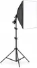 2 Fotolampen Softbox verstellbare Stativlampe 50x70 + Produktbild-Vorschau 8