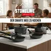 STONELINE® SMART Bratpfanne 28 cm | ohne Deckel - Grau Produktbild-Vorschau 9
