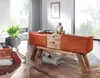 FineBuy Banc de gymnastique marron avec tiroirs 120x56x30 Voir les images du produit 2