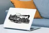 MuchoWow® Laptop Aufkleber Sticker Cover Vintage - Zug - Produktbild-Vorschau 4